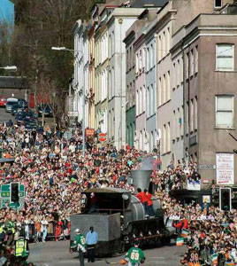 Parade de la Saint Patrick  Cork en 2004